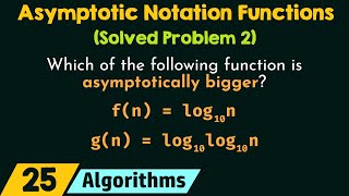 Functions in Asymptotic Notations Solved Problem 2 [upl. by Roanna343]