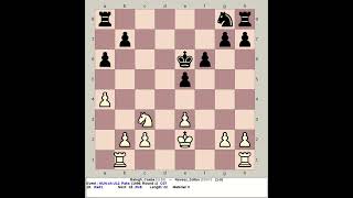 Balogh Csaba vs Revesz Zoltan  Hungary Chess U12 1998 Paks [upl. by Oppen]