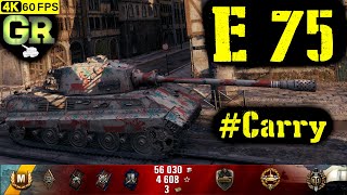 World of Tanks E 75 Replay  6 Kills 62K DMGPatch 141 [upl. by Ahsenek]