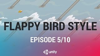 Flappy Bird Style  Score and Game Over UI 510 Live 20161219 [upl. by Tosch410]