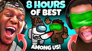 8 HOURS OF SIDEMEN AMONG US BEST VIDEOS [upl. by Preuss668]