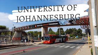 University of Johannesburg Campus Tour  Auckland Park  student Life  South African Youtuber [upl. by Laehcor]