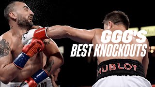 Eight Minutes Of Gennadiy quotGGGquot Golovkin Delivering Devastating Knockouts 🧨 [upl. by Sibell]