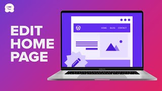 ✏️ How to Edit a WordPress Homepage Easily amp Effectively 🏠 [upl. by Leakcim766]