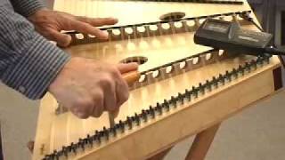 Tuning the Hammered Dulcimer part 1 │Songbird Dulcimers [upl. by Hatnamas]