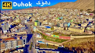 Duhok City 4K Drone KURDISTAN [upl. by Ayatnwahs]