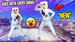 Marshmello Marsh Walk Fortnite Dance [upl. by Anitnas989]