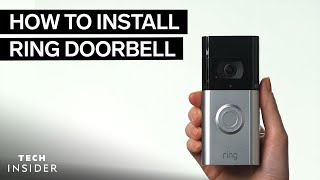 How To Install Ring Doorbell [upl. by Qerat]