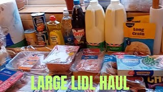 Lidl Shopping Haul For Family Of 5 [upl. by Ibbison75]