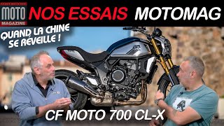 CF MOTO 700 CLX HERITAGE  La Chine se réveille enfin [upl. by Schonthal]