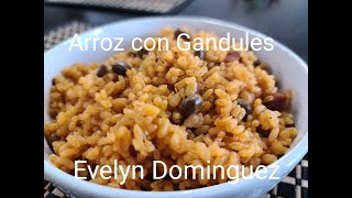 Arroz con Gandules Puerto Rican Rice with Pigeon Peas [upl. by Lluj]