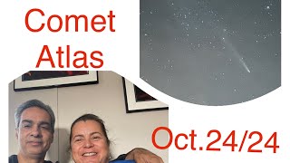 Can you still see comet Atlas right nowtelescope  comet astronomer astronomer astronomy [upl. by Morez292]