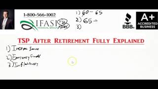 TSP After Retirement  Thrift Savings Plan After Retirement [upl. by Michella718]