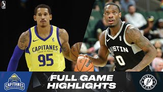 Ciudad de México Capitanes vs Austin Spurs  Game Highlights [upl. by Awe]