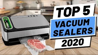 Top 5 BEST Vacuum Sealer of 2020 [upl. by Enrev]