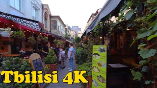 Tbilisi Georgia Walking tour 4K [upl. by Eiknarf]