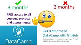 How to get free access to Datacamp for 3 months [upl. by Fini]