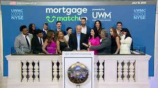 United Wholesale Mortgage Rings The Closing Bell® [upl. by Burd]