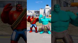 RANDOM SPIDERMAN VS ICEHULK BATTLE gta5 hulk [upl. by Publius]