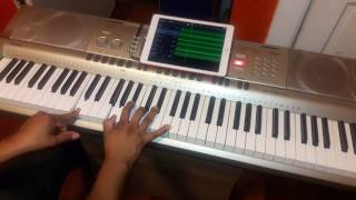 Remolineando facil Miel San Marcos Feat Fernel Monrroy tutorial de piano facil parte 5 [upl. by Chase]