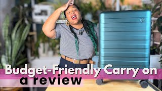 NinetyGo Hard Side CarryOn Review The Best Budget Luggage for Travel [upl. by Omrellig641]