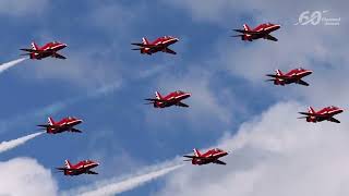 Red Arrows ready for 2024 diamond season [upl. by Hepsiba]