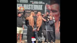 FACE OFF Chris BillamSmith Vs Mateusz Masternak [upl. by Einuj540]