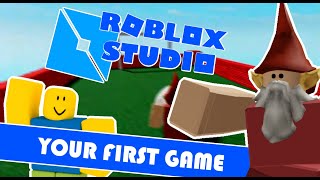 How to Use Roblox Studio  Your First Game 0 [upl. by Annairb]