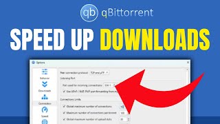 qBittorrent Speedup Downloads With 10X Best Settings  Full Guide 2024 [upl. by Aimahs319]