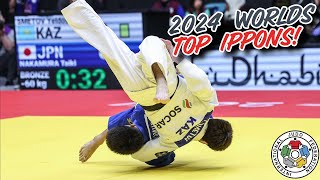 TOP IPPONS  Judo World Championships 2024 [upl. by Nocaj]