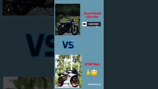 Royal Enfield vs KTM [upl. by Yellac36]