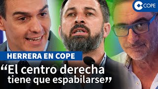 Herrera quotSánchez quiere que se elija entre Abascal y élquot [upl. by Aniraad]