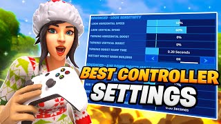 THE BEST CONTROLLER SETTINGS FORTNITE CHAPITRE 5 XBOXPS5PS4SWITCH 🎮 [upl. by Oecam]