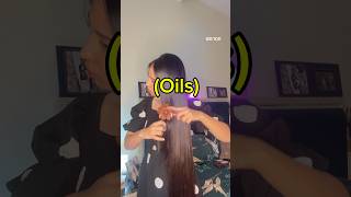 Oils hairporosity haircare hairgrowthchallange hairtransformation aymenzahra ytshorts [upl. by Cherie]