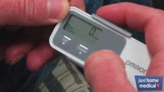 Just Home Medical Omron TriAxis Pedometer [upl. by Nadnal699]