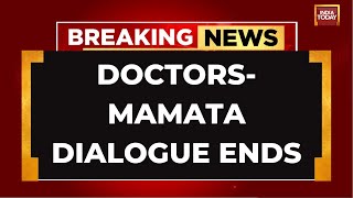 Kolkata Doctors Meets Mamata Banerjee Dialogue Over RG Kar Hospital Murder Case Ends  India Today [upl. by Hennebery132]