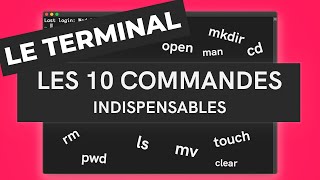 Le terminal  10 commandes indispensables [upl. by Medrek683]