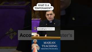 What is a temperament Father Anthony Gramlich MIC explains christian god jesus personality [upl. by Narayan]