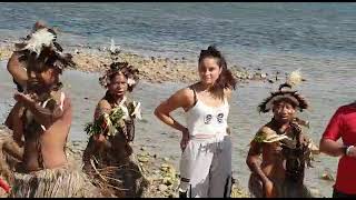 Papuan Coastal villages cultural group Papua New Guinea [upl. by Rehpinnej650]