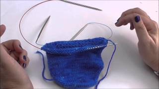 Sock Knitting with Two Circular Needles by Amy Detjen [upl. by Olshausen]