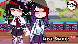 ✨Love Game💗 🎴TanShino  TanKana🦋 KnY Meme ✨soulmate Color [upl. by Irik467]