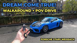 PORSCHE GT4 RS WEISSACH  POV DRIVE amp REVIEW [upl. by Eniaral]