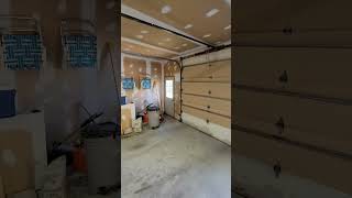 Garage door maintenance amp rollers replaced shortvideo diy garagedoorrepair garagedoormaintenance [upl. by Ymaral]