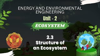 23 Structure of An Ecosystem  ES301 [upl. by Onra723]