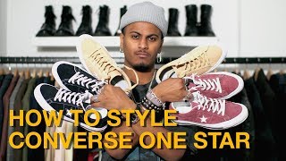 How To Style Converse One Star [upl. by Anirok453]