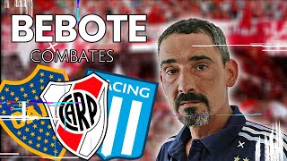 BEBOTE ALVAREZ CUENTA COMBATES VS RACING BOCA y RIVER [upl. by Jollenta]