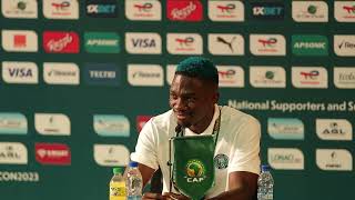 Guinea Bissau vs Nigeria Official press conference with Jose and Omeruo [upl. by Terchie452]