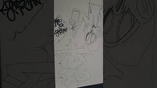 Graffiti Tutorials art graffiti reels drawing graffitistyle arte graffitiart vairalshort [upl. by Nodnalb]