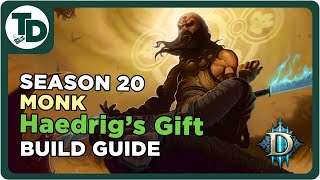 Easy guide to Monk 6 piece Ulianas Stratagem  Monk Haedrigs Gift Season 20 Diablo 3 [upl. by Hilde]