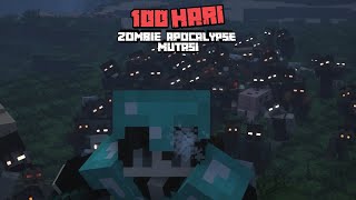 100 Hari di Minecraft Zombie Apocalypse Mutasi [upl. by Stephenson]